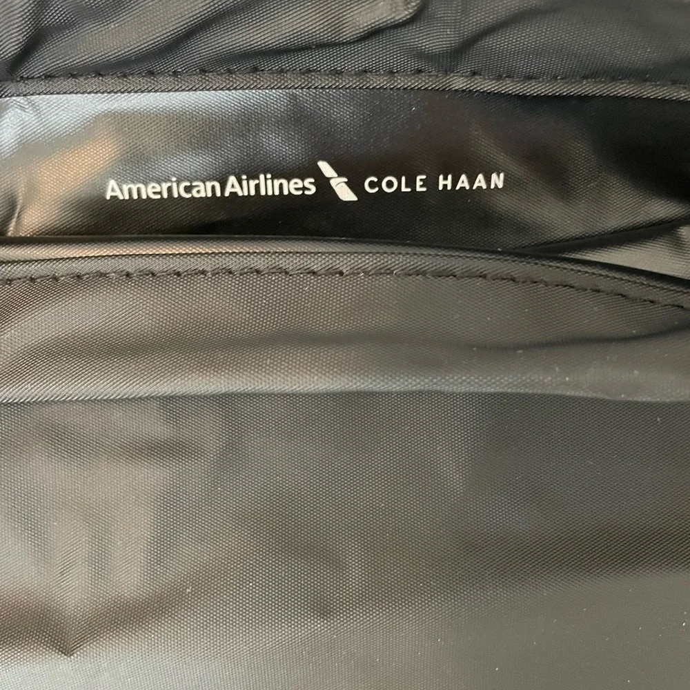 Cole Haan Shoe bag - Black w/ Green logo & Drawstring closure